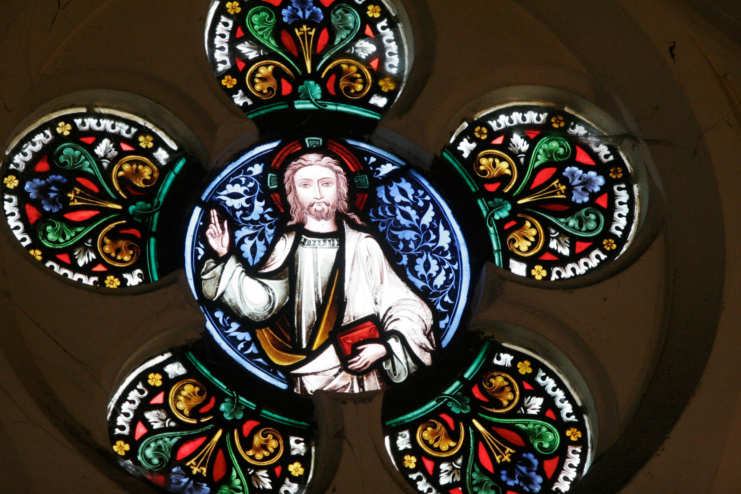 church window at St Pauls Herne Hill