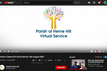 parish of herne hill virtual Service youtube