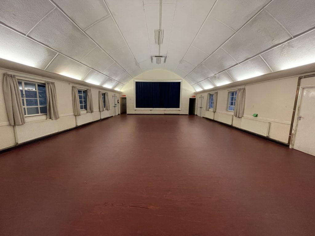 hall hire - view1